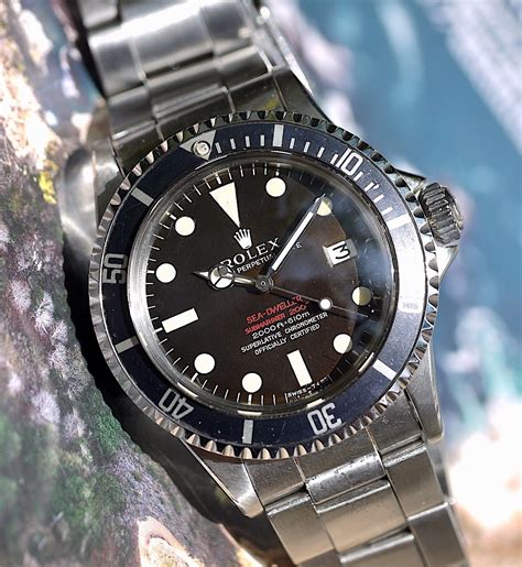 1675 rolex double red sea dweller|Rolex Sea-Dweller price new.